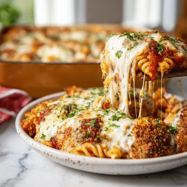30-Minute Chicken Parmesan Casserole: Comfort Food Made Simple
