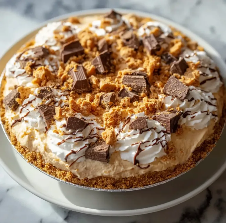 Butterfinger Peanut Butter Pie: The Ultimate No-Bake Chocolate-Peanut Butter Indulgence