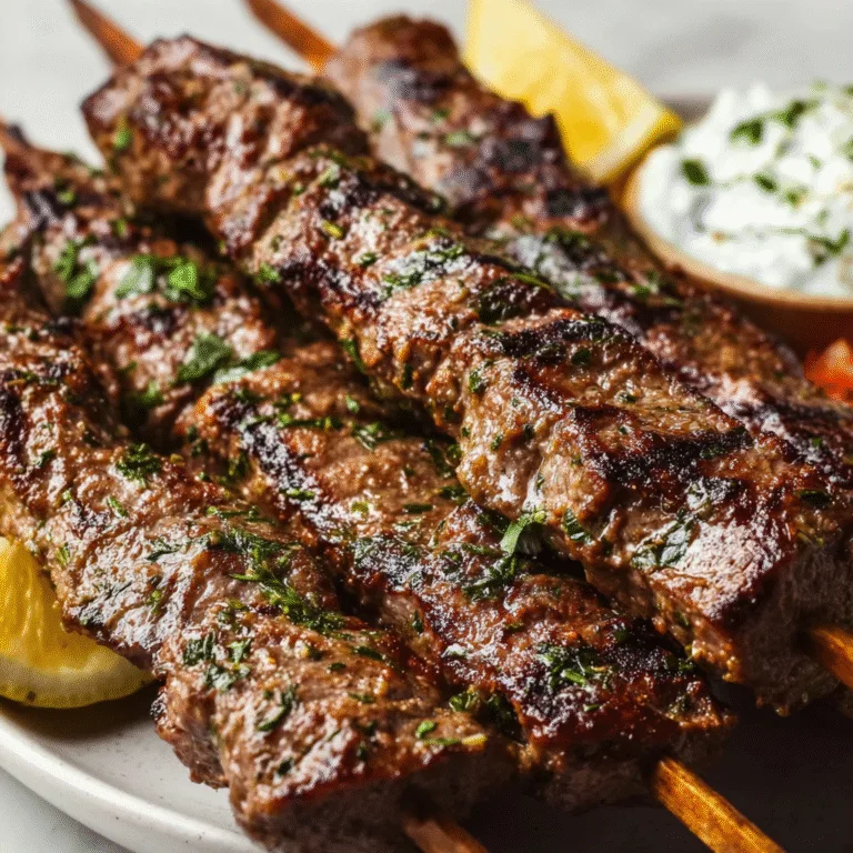 Greek Beef Souvlaki: A Taste of the Mediterranean on Your Grill