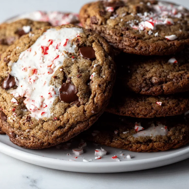Peppermint Chocolate Chip Cookies – Easy Christmas Recipe