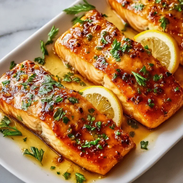 Honey Garlic Butter Baked Salmon – Easy, Flavor-Packed, and Perfectly Tender