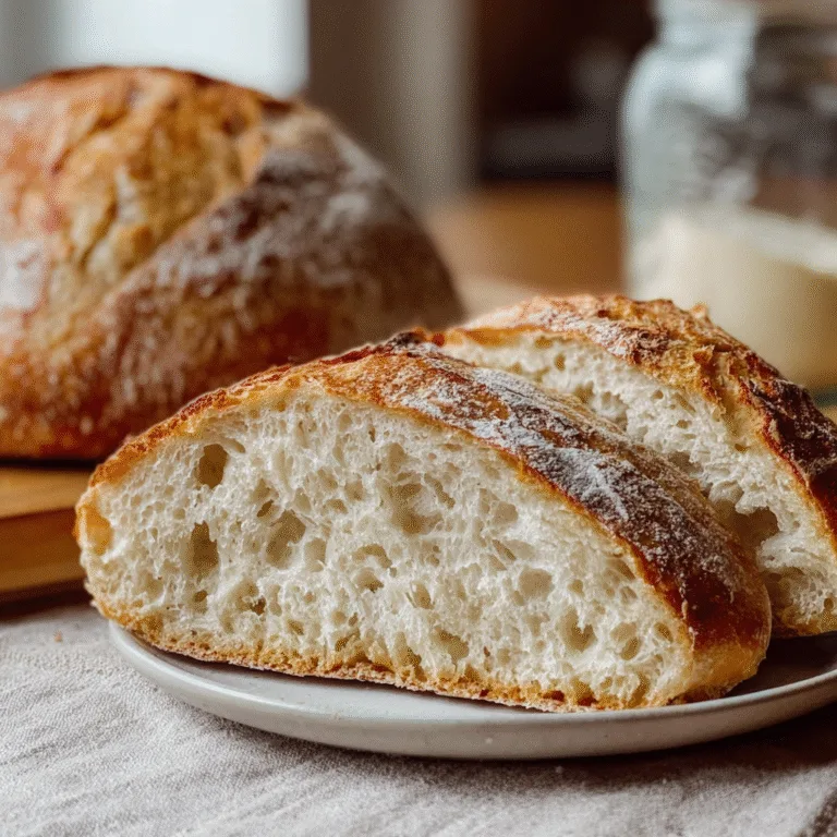 Easy Sourdough Bread for Beginners – A Foolproof Homemade Recipe