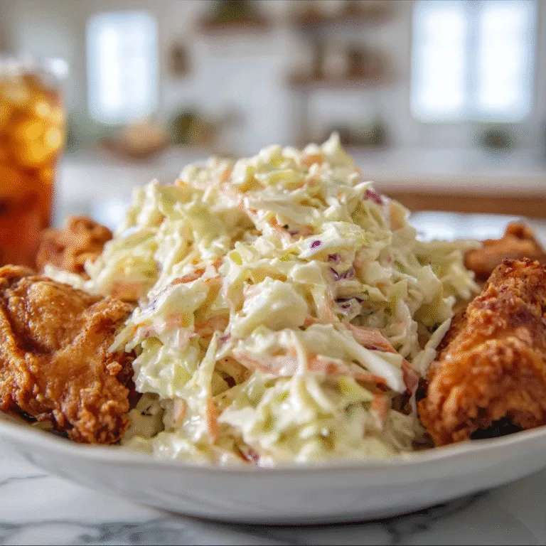 Famous KFC Coleslaw Classic – The Creamy Copycat Recipe You’ll Crave