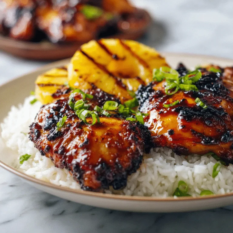 Tasty Hawaiian Huli Huli Chicken – Sweet, Savory, and Irresistibly Tropical