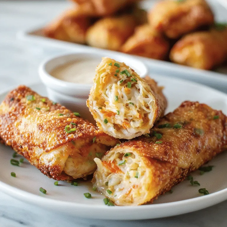 Crab Cake Egg Rolls – The Ultimate Seafood Appetizer