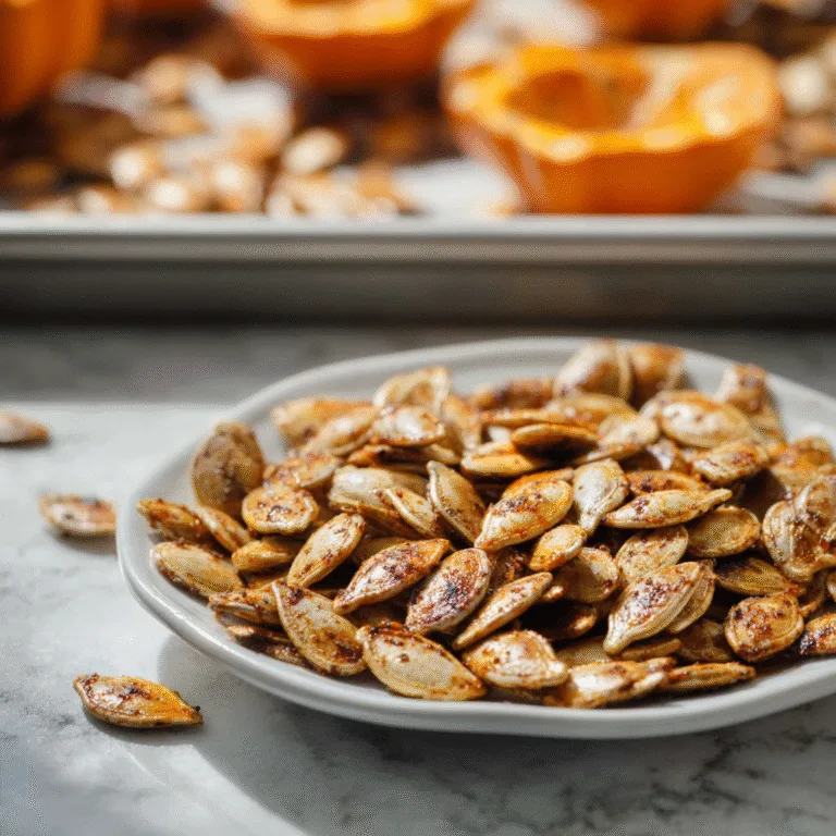 Roasted Spicy Pumpkin Seeds – The Ultimate Crunchy Fall Snack