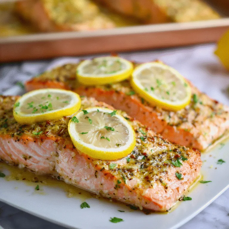 Perfect Baked Salmon with Lemon Dijon Marinade: Your Foolproof Weeknight Dinner