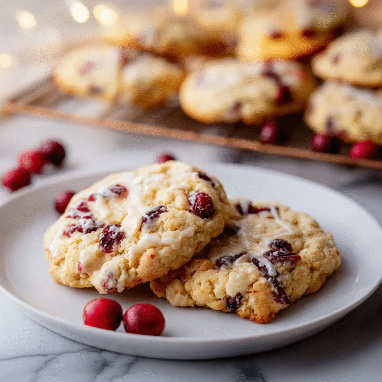 Cranberry Orange Christmas Cookies – Festive, Bright, and Perfect for Holiday Baking