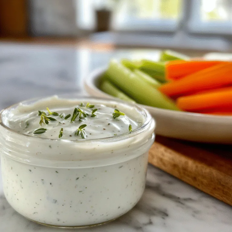 Homemade Ranch Dressing: Creamy, Fresh, Better Than Store-Bought Every Time