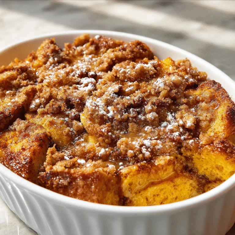Pumpkin French Toast Casserole: The Cozy Fall Breakfast You’ll Crave All Year