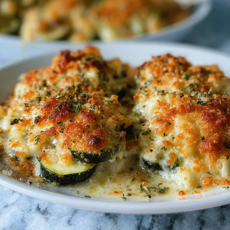 Baked Zucchini Cheese: The Ultimate Cheesy Comfort Dish for Every Season