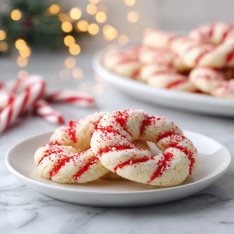 Easy Candy Cane Cookies: The Ultimate Festive Holiday Treat