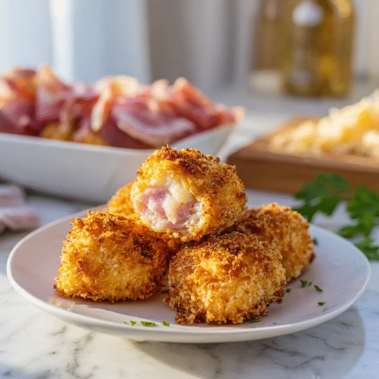 Crispy Air Fryer Chicken Cordon Bleu Bites: The Ultimate Family-Friendly Appetizer
