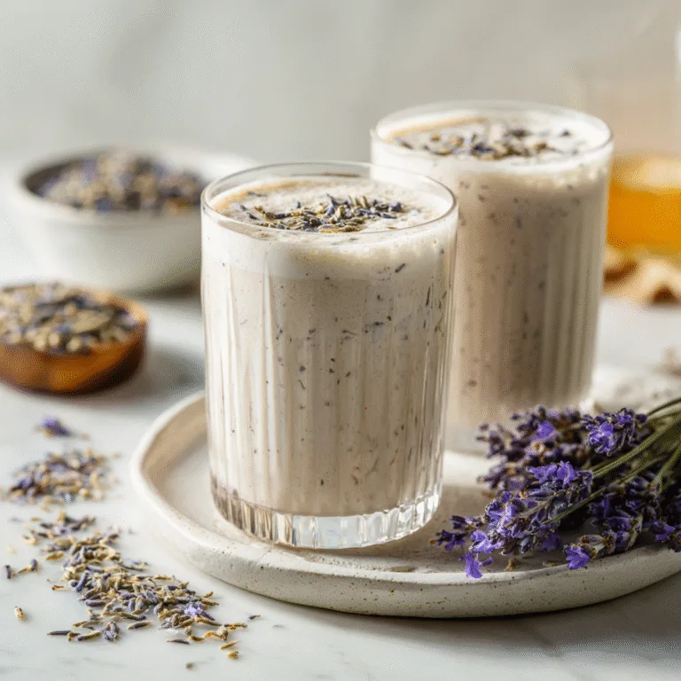 Earl Grey Lavender Milkshake: A Dreamy, Floral Twist on a Classic Treat