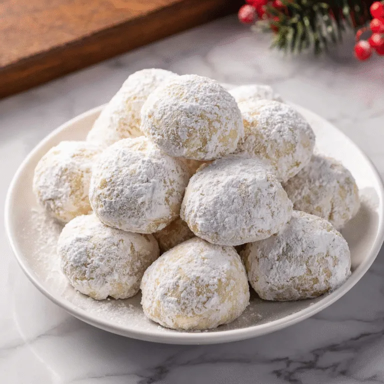 Classic Christmas Snowball Cookies: The Ultimate Melt-in-Your-Mouth Holiday Treat