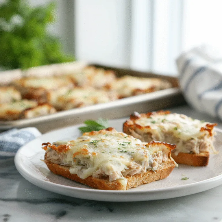 Sheet Pan Tuna Melts: The Ultimate Easy Weeknight Dinner for Busy Families