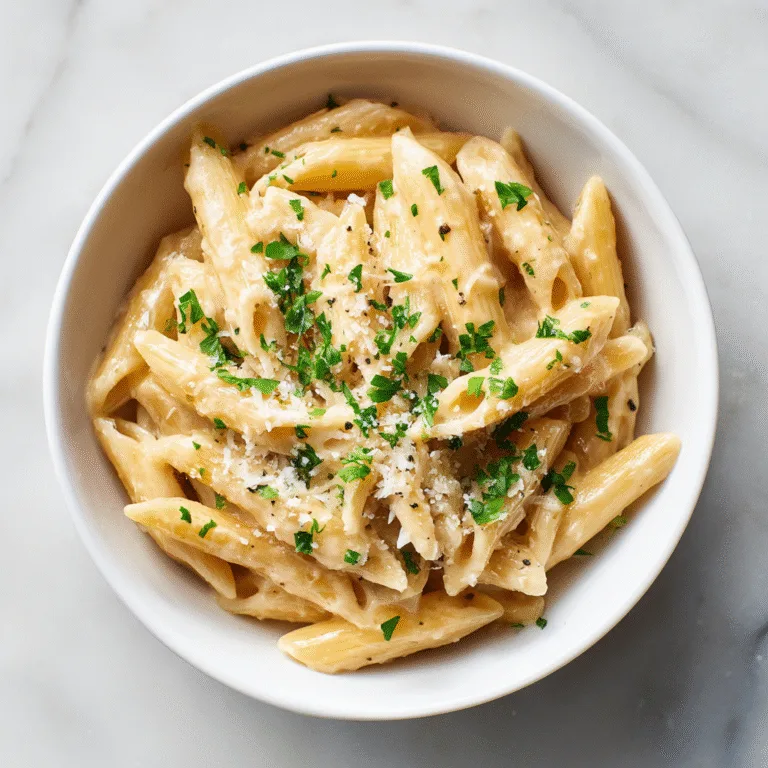 Creamy Instant Pot Penne Pasta (Easy One-Pot Comfort Dinner)