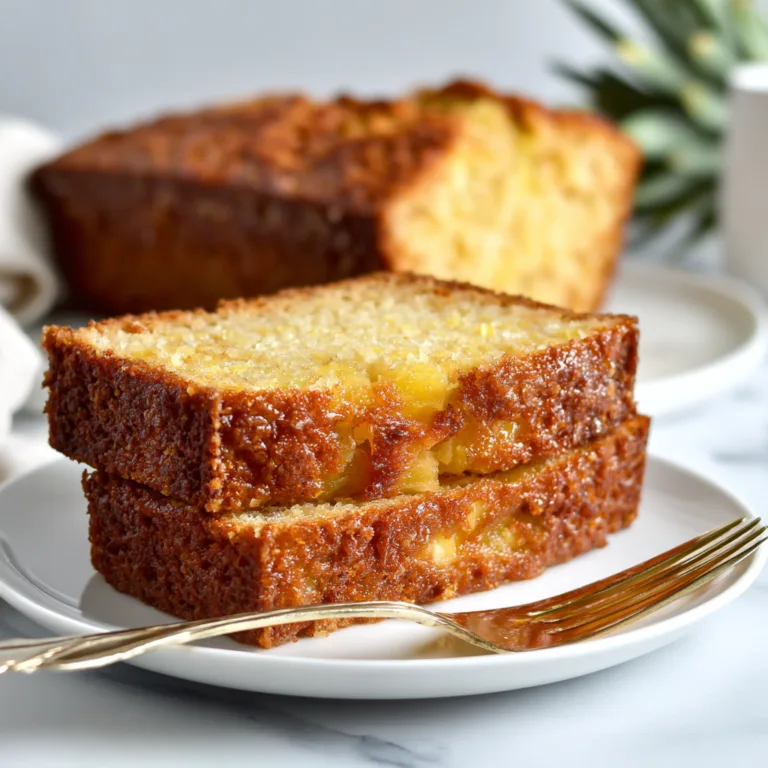 Pineapple Quick Bread: A Moist, Tropical Treat You’ll Make Again and Again