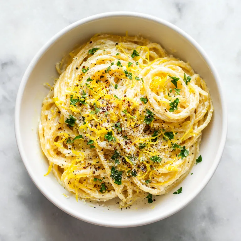 Creamy Lemon Ricotta Pasta: A Bright, Luxurious Dinner Made Simple