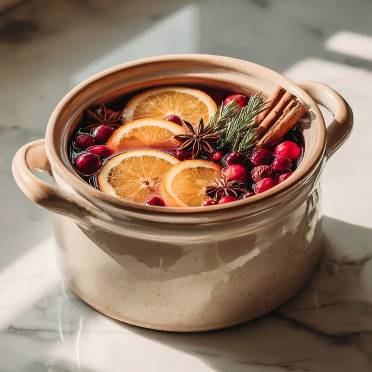 Cozy Gingerbread Christmas Simmer Pot Recipe