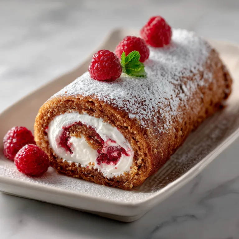 Easy Raspberry Cake Roll with Cream Cheese Filling — The Perfect Sweet Roll for Any Occasion