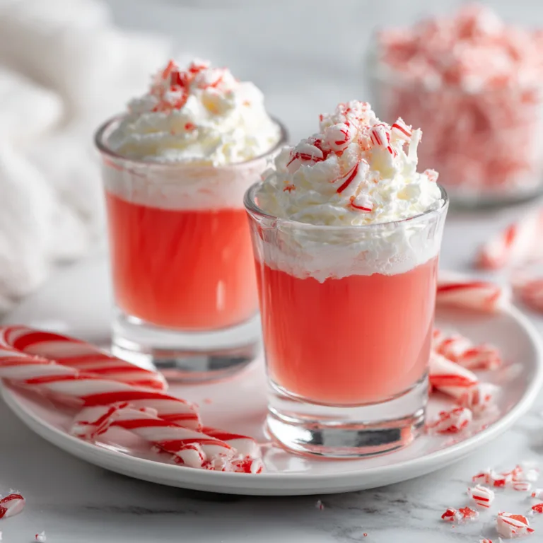 Easy Candy Cane Shots Recipe for Holiday Parties