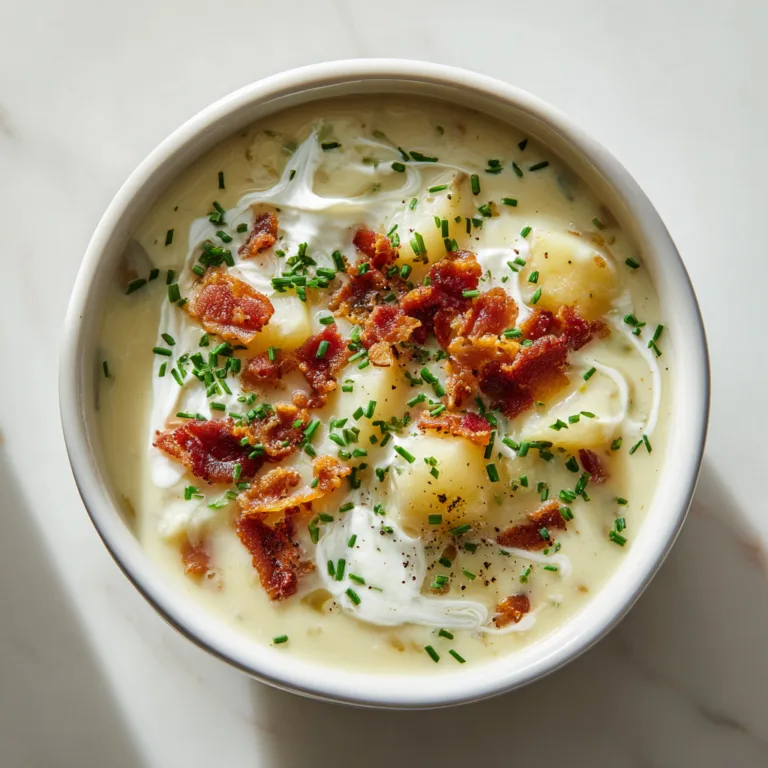 Creamy Potato Bacon Soup: The Ultimate Comfort Bowl
