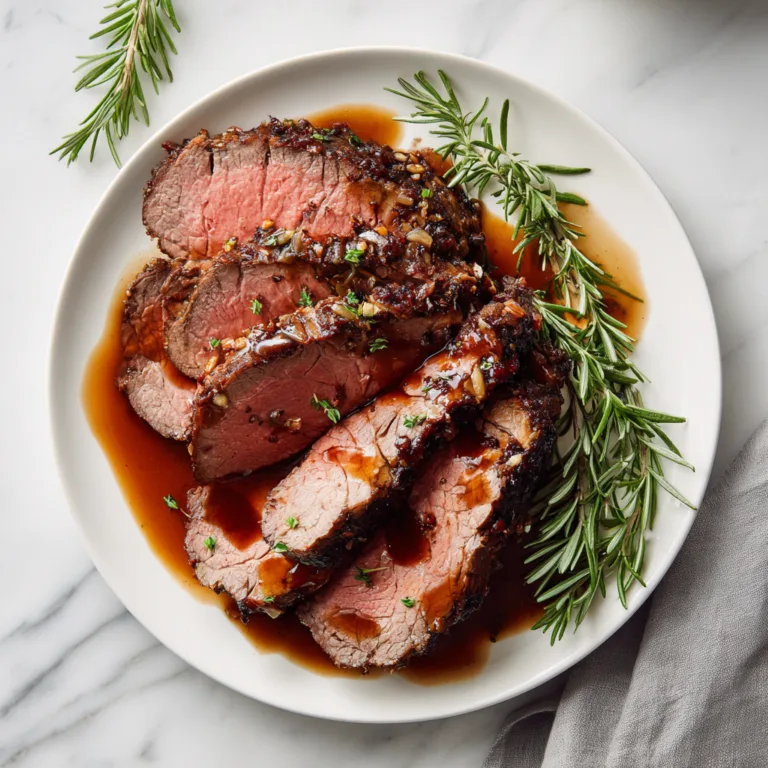 The Perfect Holiday Beef Roast: A Stunning Centerpiece for Your Festive Table