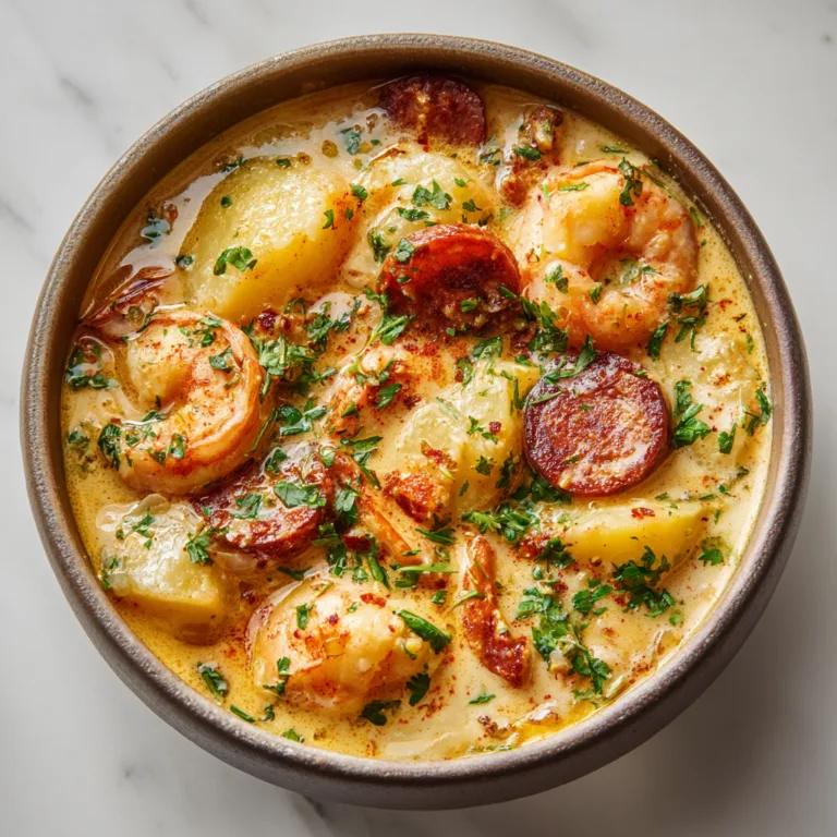 Easy Shrimp and Chorizo Chowder for a Cozy Weeknight Dinner