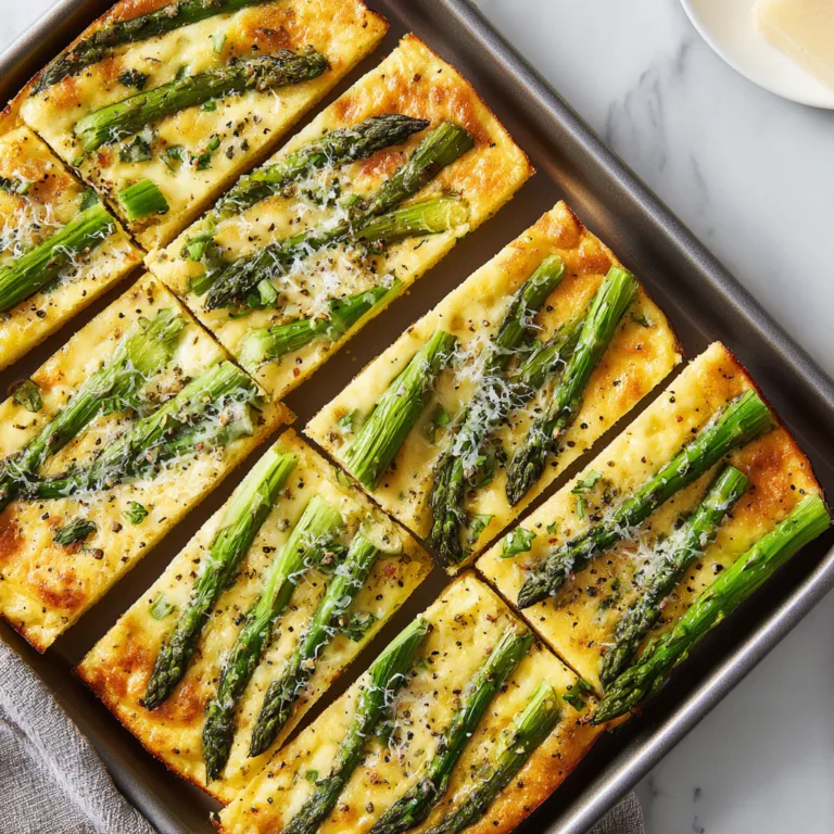Easy Asparagus Frittata Recipe (Simple, Healthy, and Perfect Any Time of Day)