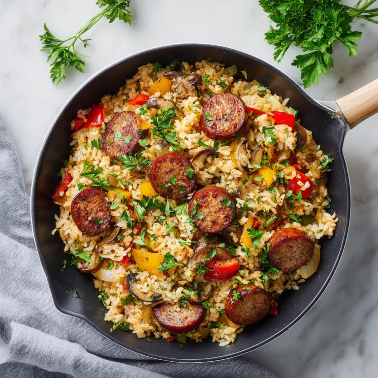Sausage and Rice Skillet: The Ultimate One-Pan Comfort Meal