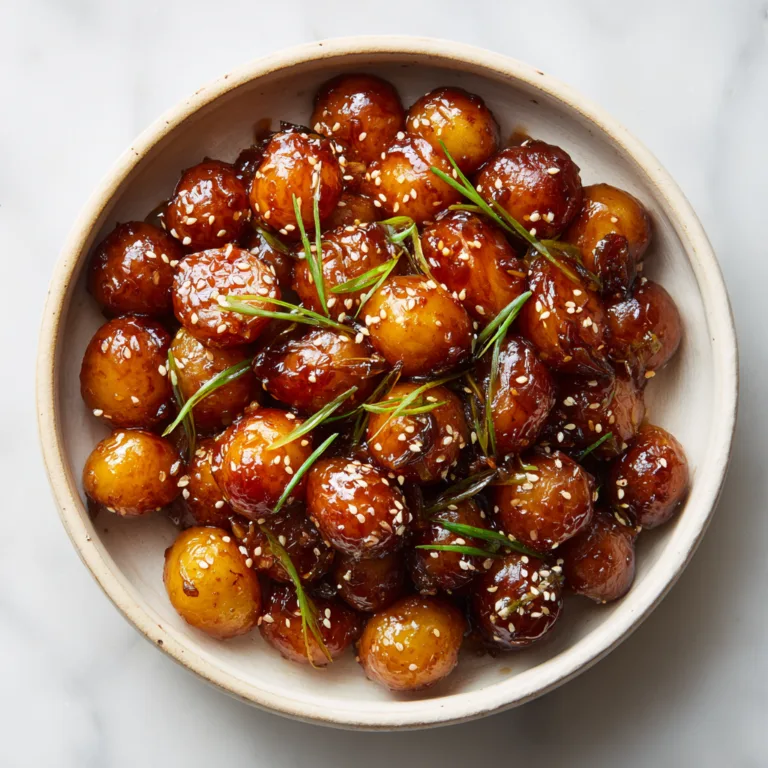 Korean Braised Potatoes (Gamja Jorim): A Beloved Korean Comfort Side Dish