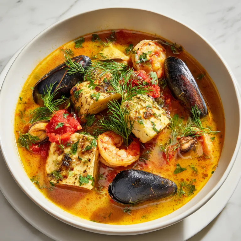 Bouillabaisse – Classic Mediterranean Seafood Soup