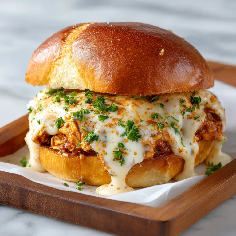 Cajun Chicken Sloppy Joes with Creamy Cheese Sauce: A Bold Twist on a Comfort Food Classic