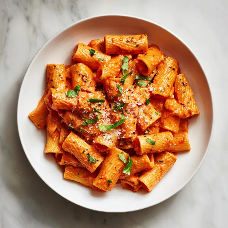 Creamy Tomato Rigatoni Pasta: A Comfort-Food Classic Made Luxurious