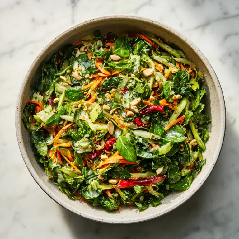 My Favorite Detox Salad: A Fresh, Nourishing Reset Bowl You’ll Crave Again and Again
