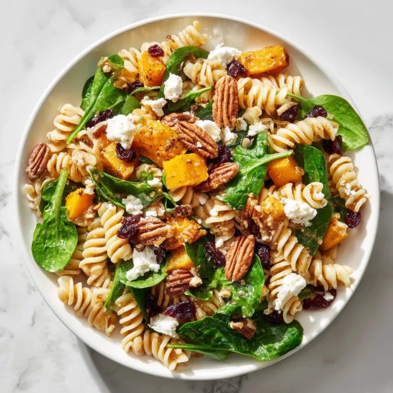 Fall Harvest Pasta Salad: The Ultimate Autumn Side Dish Bursting with Seasonal Flavor