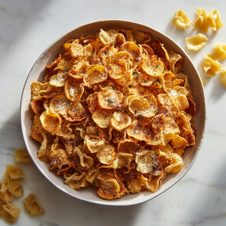 Crispy Oven-Baked Pasta Chips: The Crunchy, Addictive Snack Everyone Is Obsessed With