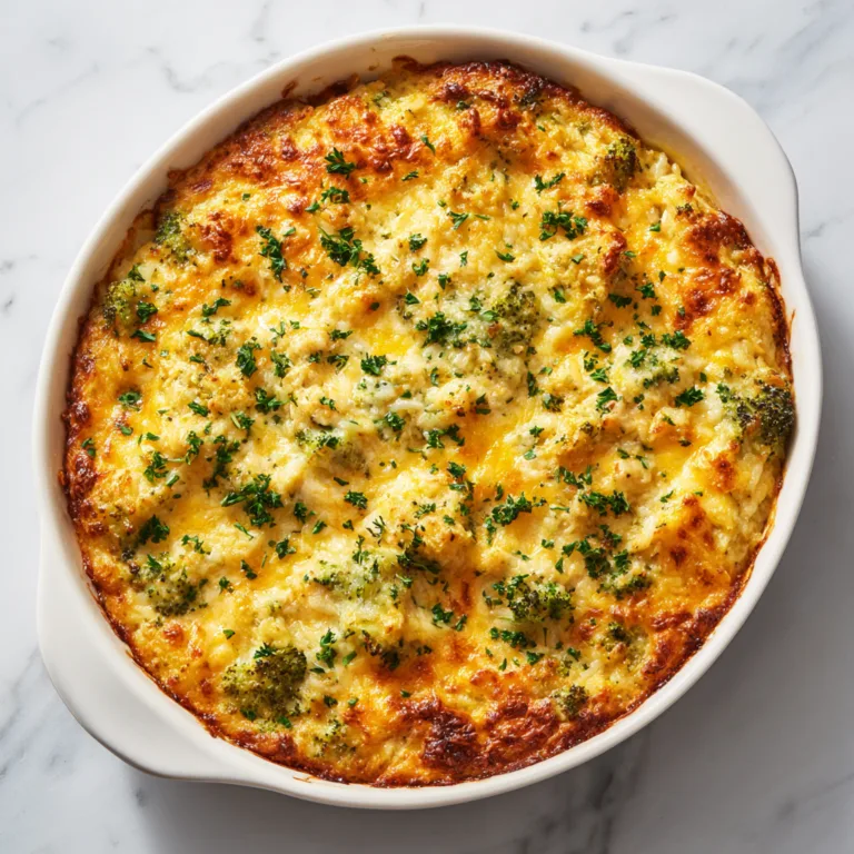 Cheesy Chicken Broccoli Rice Casserole: The Ultimate Comfort Food Classic