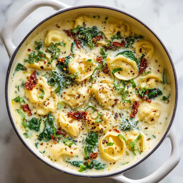 Creamy Tuscan Tortellini Soup: A Cozy Italian-Inspired Comfort Classic