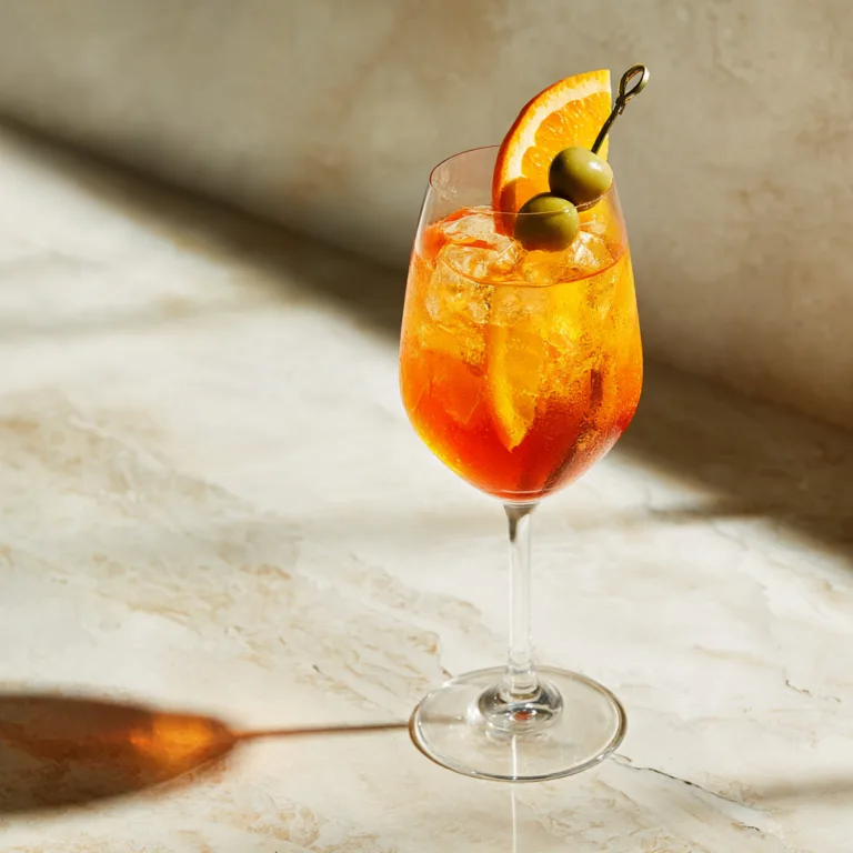 Easy Dirty Spritz Cocktail Recipe with Citrus Aperitivo