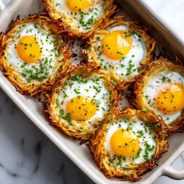 Crispy Hash Brown Egg Nests: The Ultimate Breakfast Upgrade