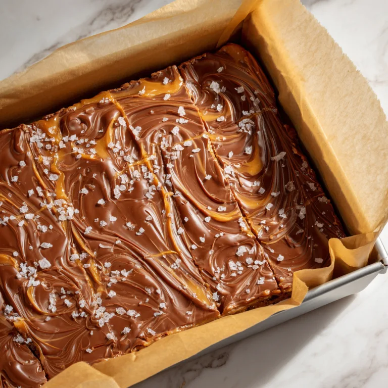 Salted Caramel Chocolate “Crack” Bars: The Addictive Dessert Everyone Asks For