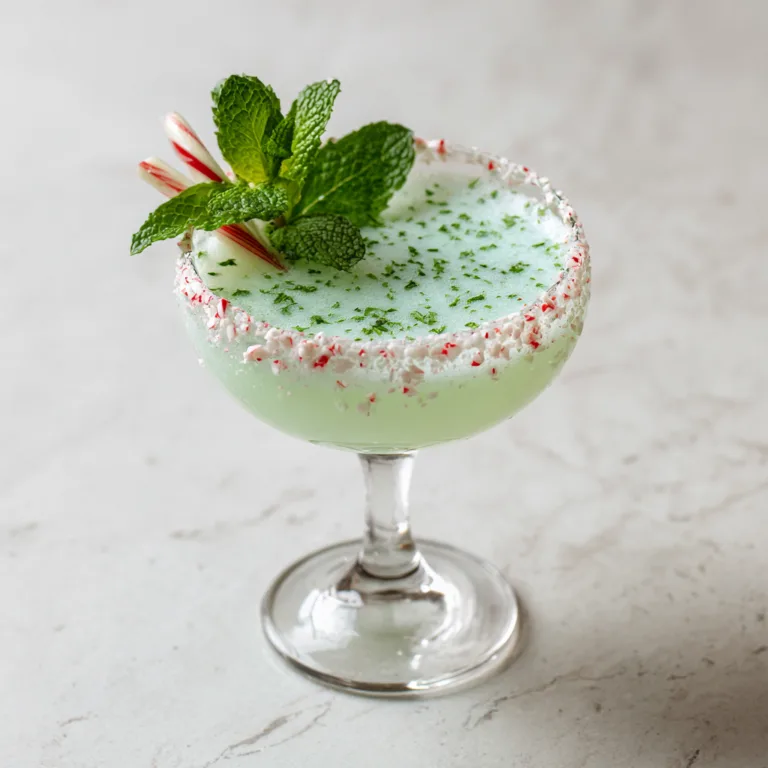 Frosty Mistletoe Mint Martini: A Creamy Holiday Cocktail That Tastes Like Winter Magic
