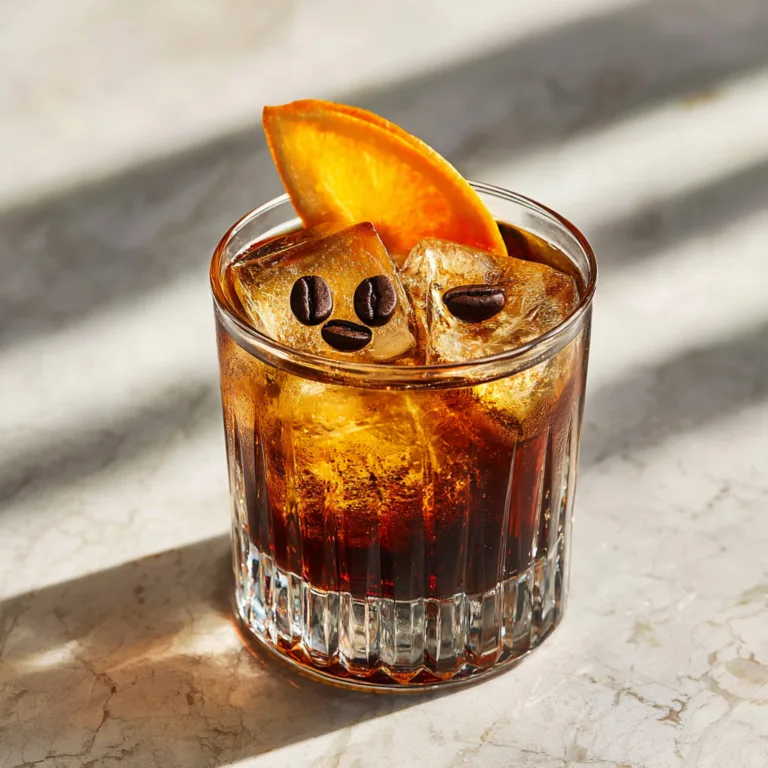 Zesty Orange Espresso Martini on the Rocks: A Bright Twist on a Modern Classic