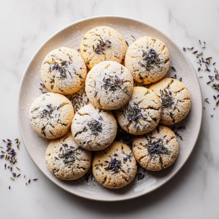 Lavender Earl Grey Cookies: A Floral, Tea-Infused Treat with Timeless Elegance