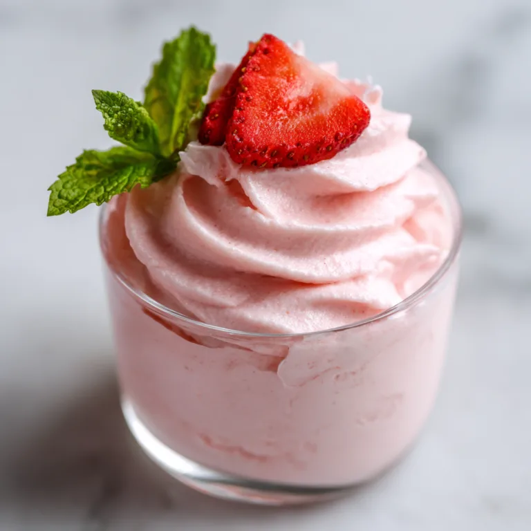 Easy Strawberry Mousse Recipe Ready in 5 Minutes
