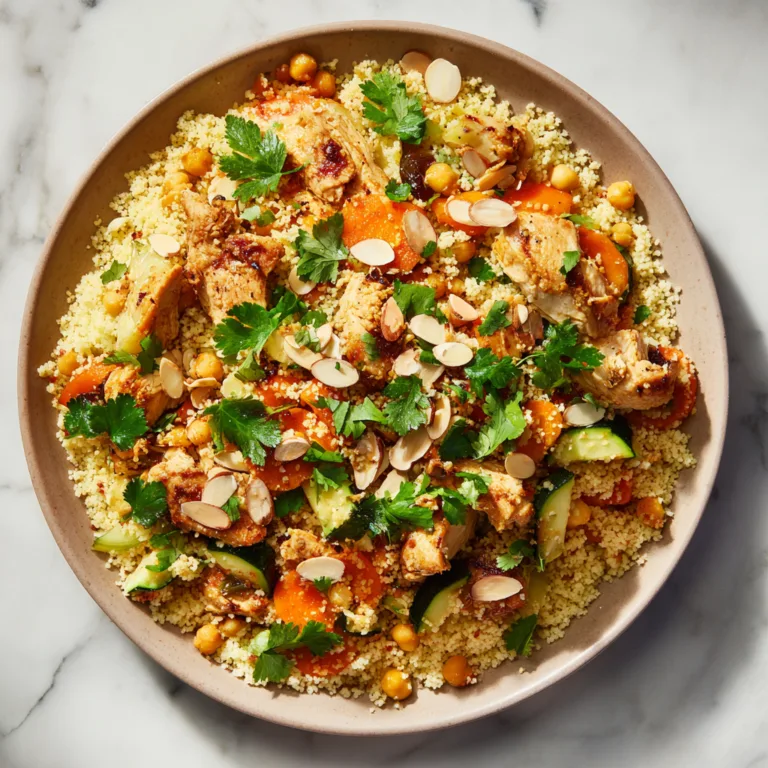 Easy Moroccan Chicken Couscous Recipe for a Flavorful Dinner