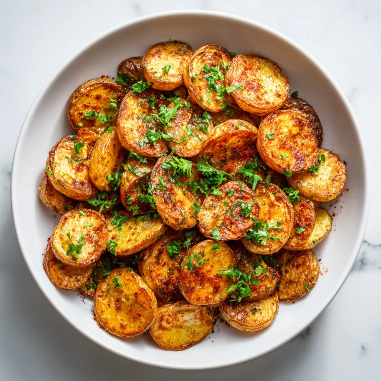 Crispy Air Fryer Sliced Potatoes: Perfectly Golden & Crunchy Every Time
