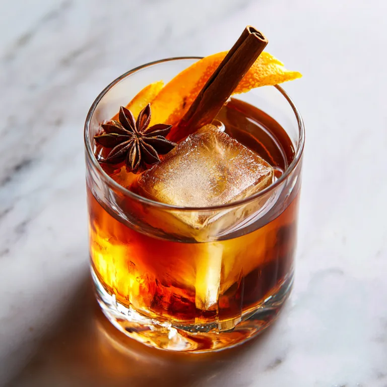 Winter Spiced Old Fashioned: A Cozy Classic with a Seasonal Twist